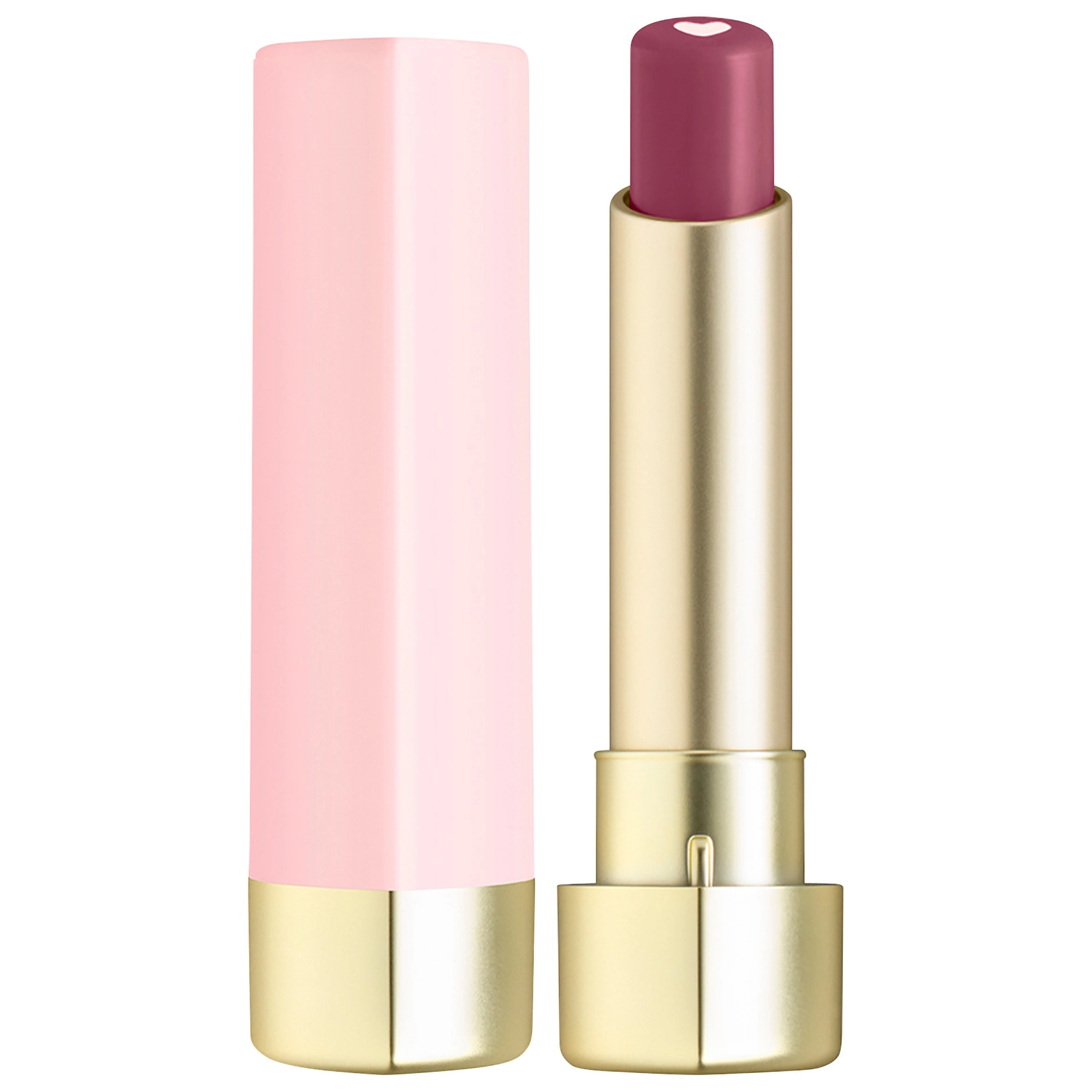 Too Faced Too Femme Heart Core Lipstick - Medium Pinky Nude, High Shine Finish