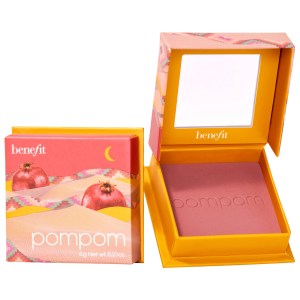 Benefit Cosmetics WANDERful World PomPom Silky-Soft Powder Blush - Pomegranate Rose