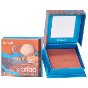Benefit Cosmetics WANDERful World Starlaa Silky-Soft Powder Blush - Rosy Bronze