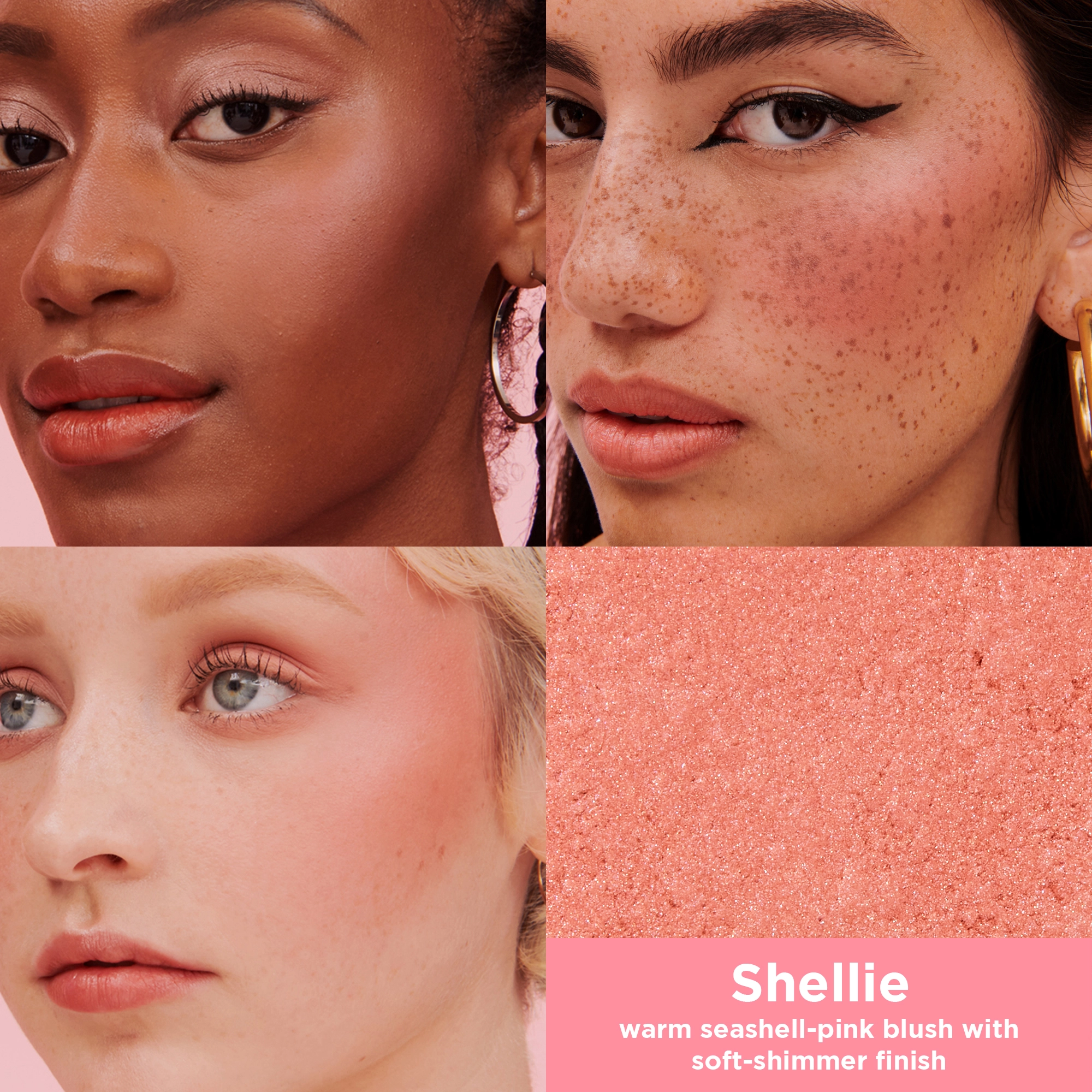 Benefit Cosmetics WANDERful World Silky-Soft Powder Blush - Shellie - Image 2