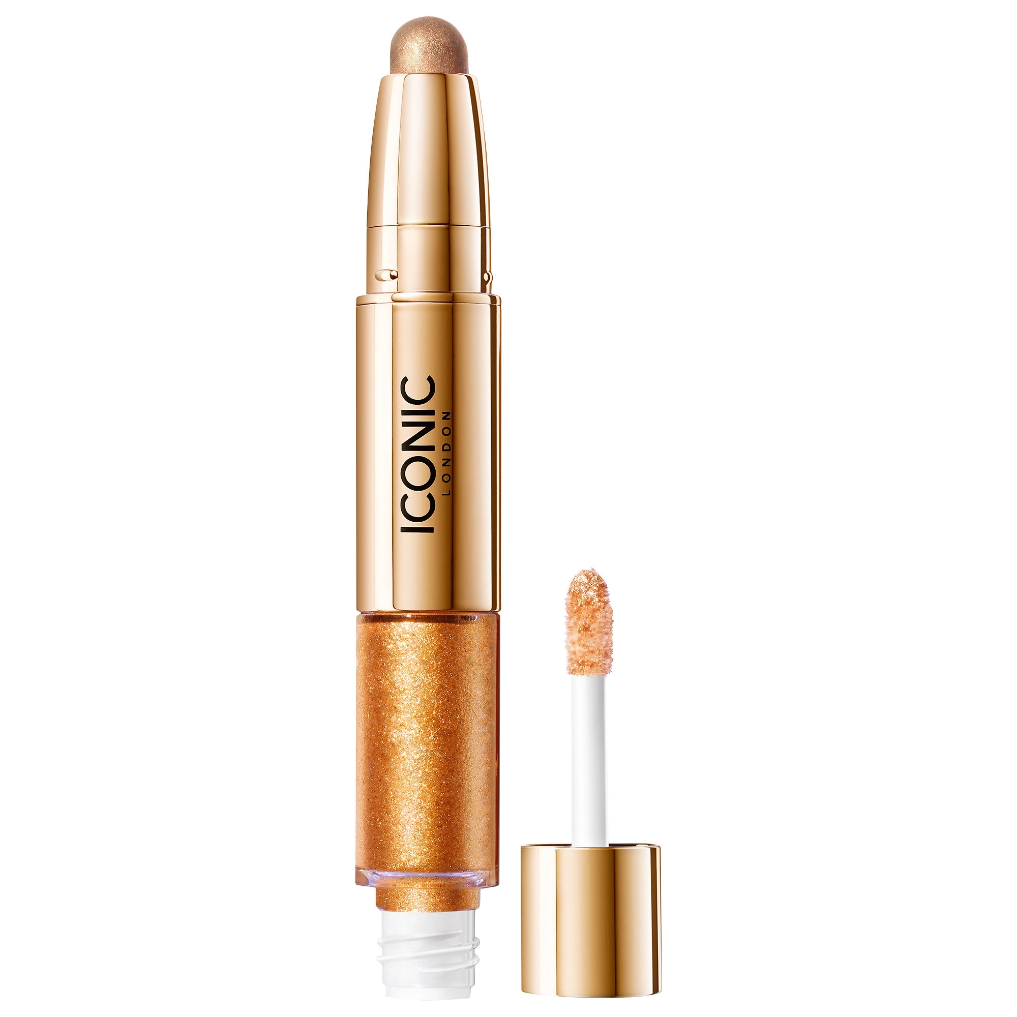 Iconic London Glaze Dual Ended Eyeshadow Crayon in Lava - Copper