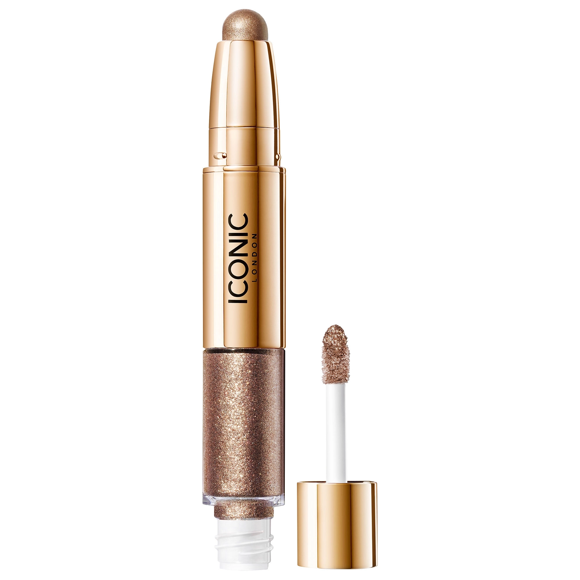 Iconic London Glaze Dual Ended Eyeshadow Crayon - Volcanic Bronze