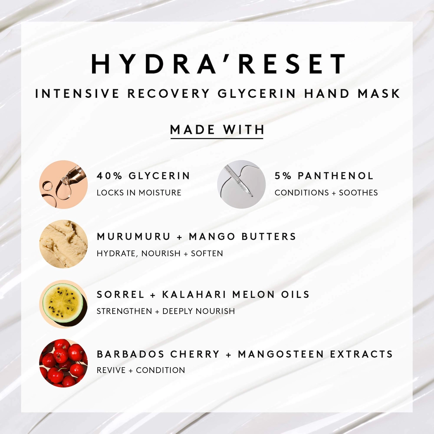 Fenty Skin Hydra'Reset Intensive Recovery Glycerin Hand Mask 2.5 oz/75 mL Vegan Hydrating Clean - Image 6