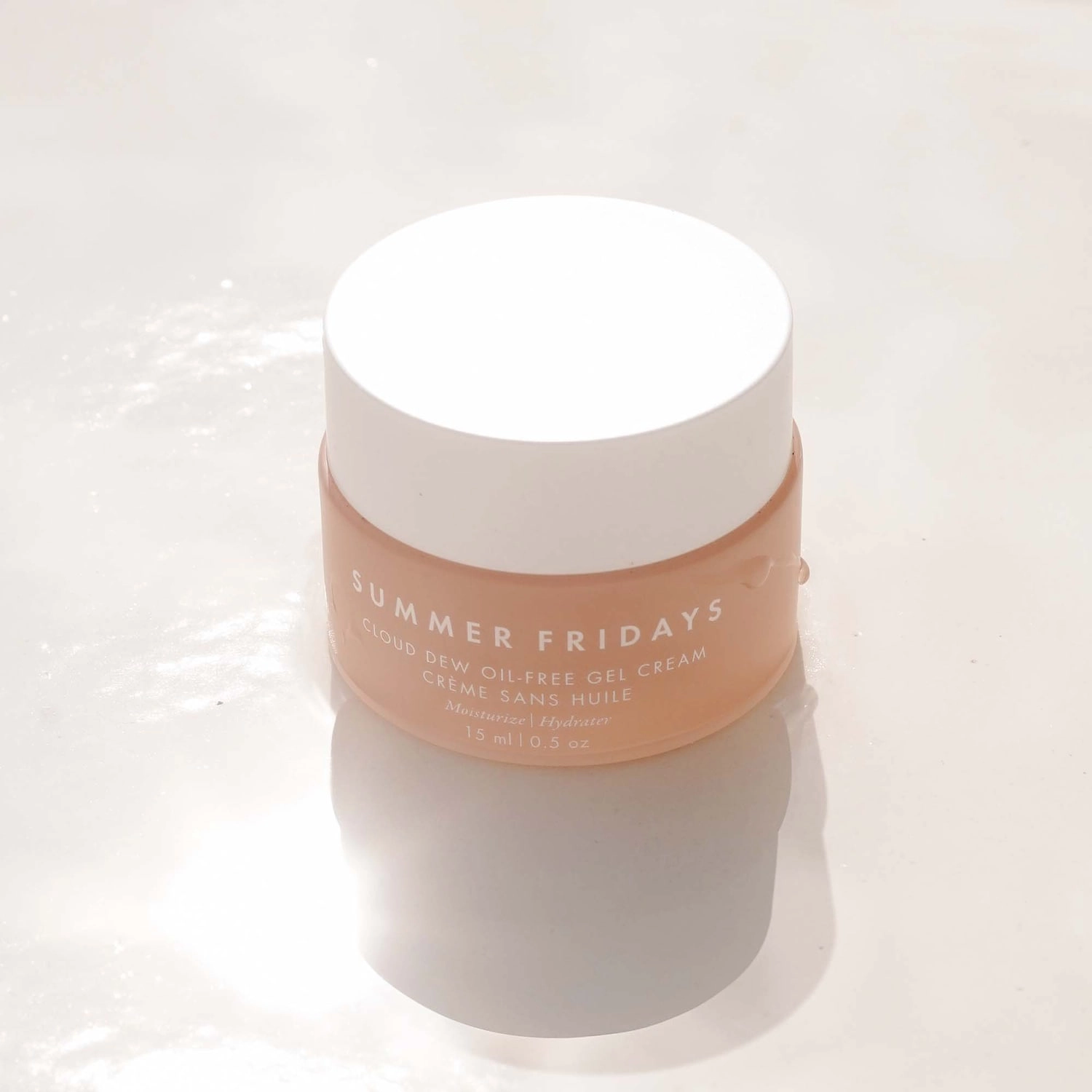 Summer Fridays Mini Cloud Dew Oil-Free Gel Cream 0.5 oz/15 mL Plumping Hydrating Clean - Image 5