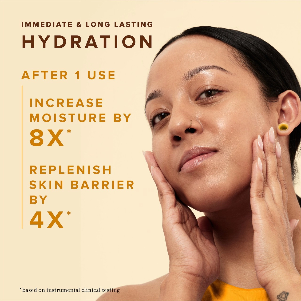 Farmacy Honey Halo Ultra-Hydrating Ceramide Moisturizer 0.8 oz/25 mL for Dry Skin - Image 3