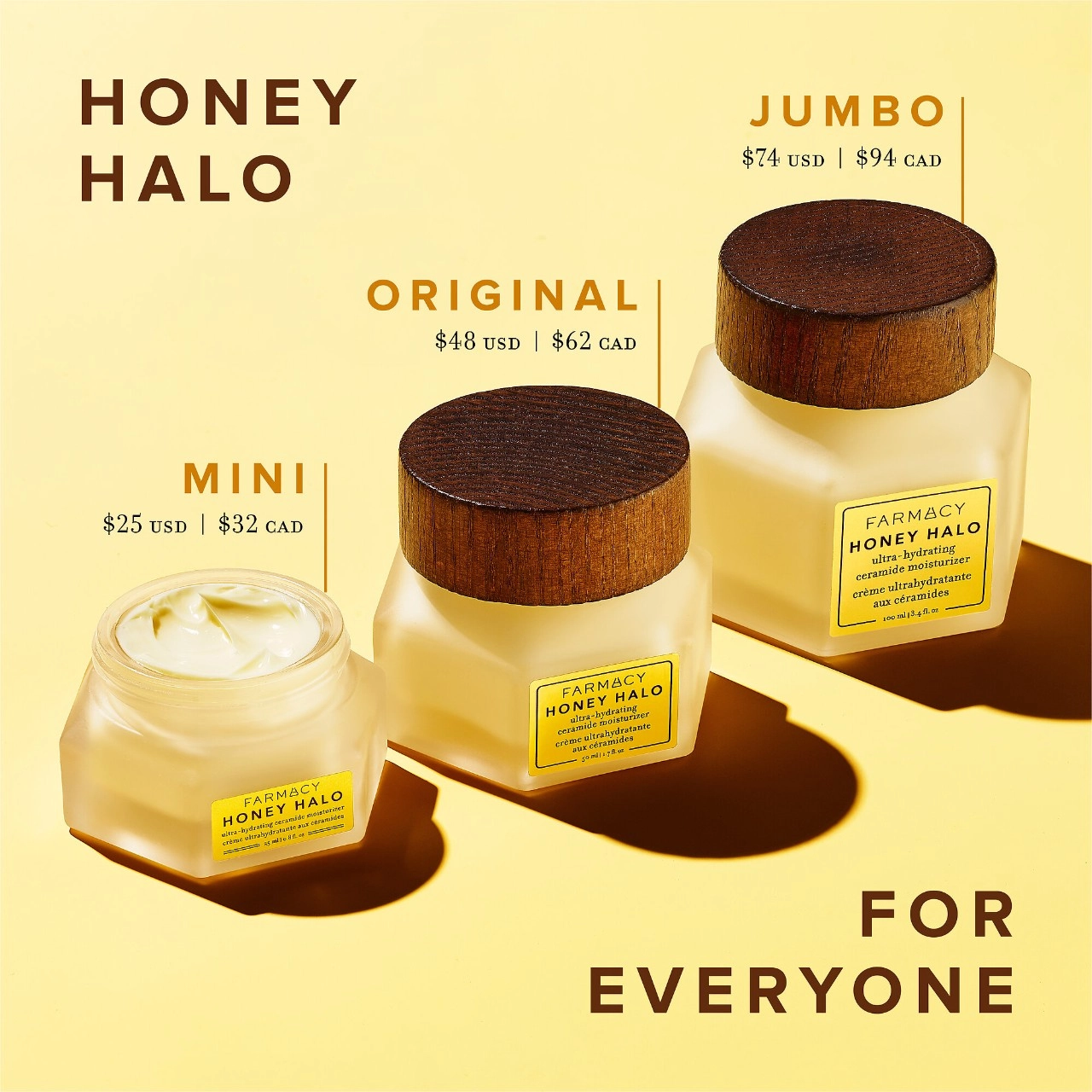 Farmacy Honey Halo Ultra-Hydrating Ceramide Moisturizer 0.8 oz/25 mL for Dry Skin - Image 6