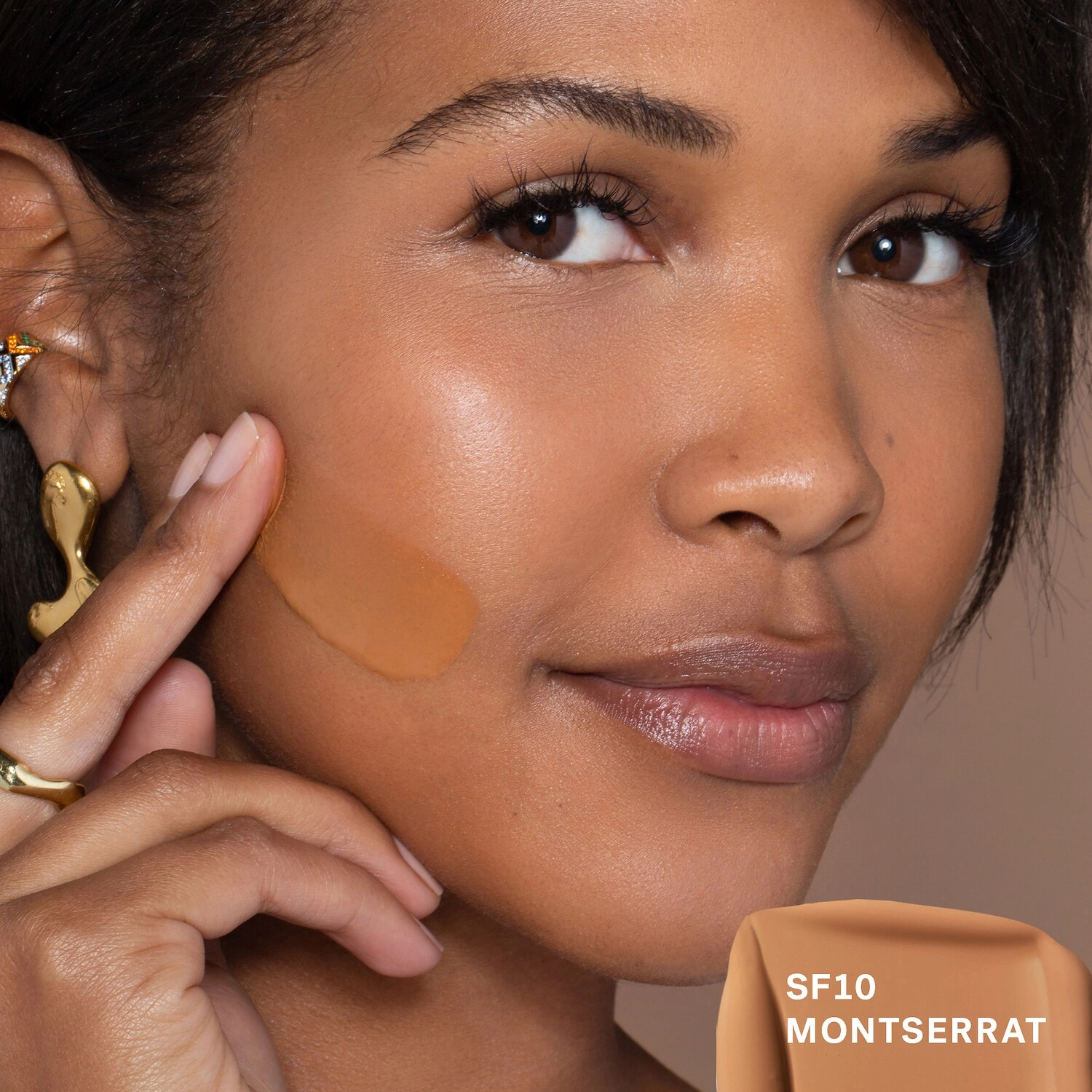 ILIA True Skin Medium Coverage Serum Foundation with Niacinamide Color: Montserrat SF10 - Image 4