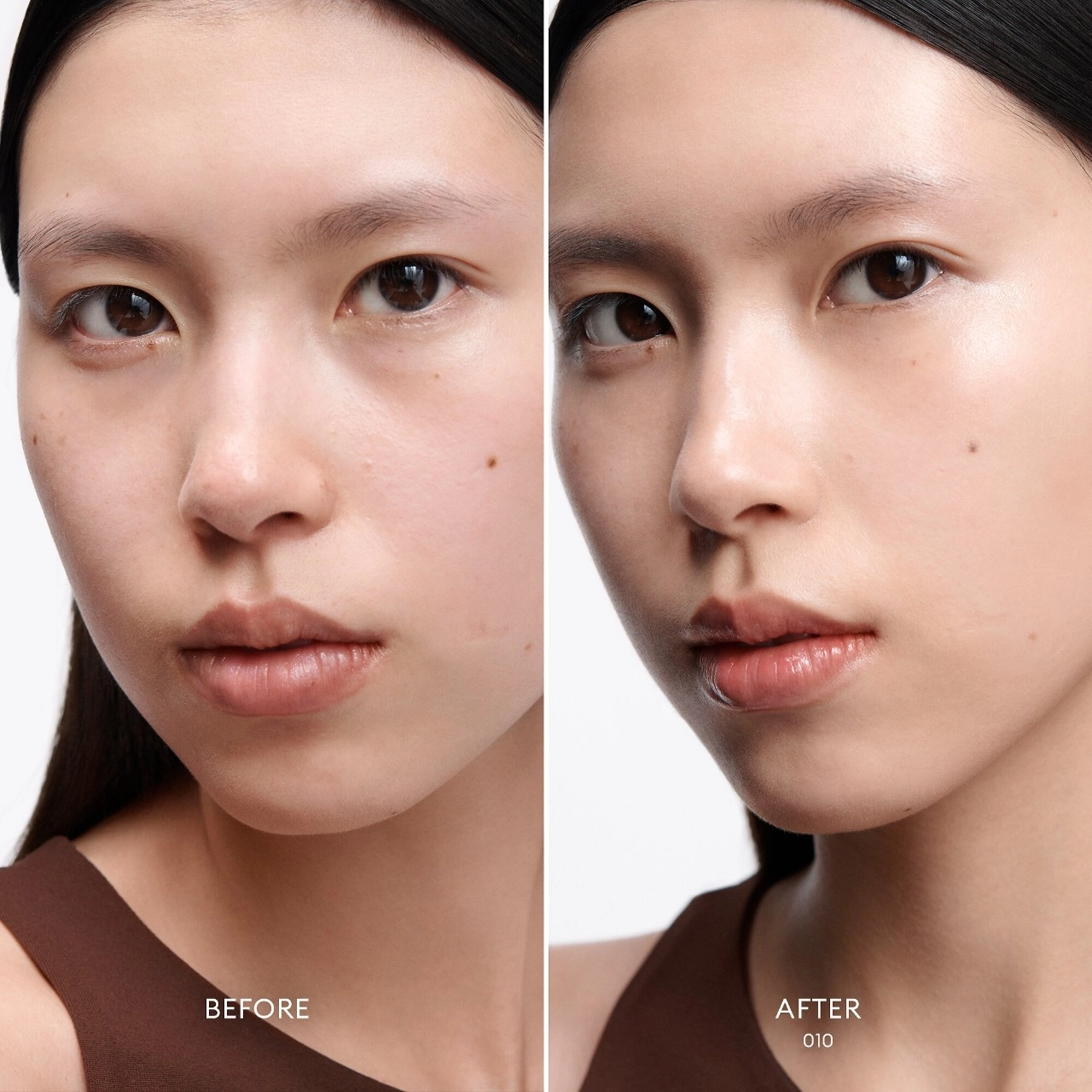 ROSE INC Skin Enhance Non-Comedogenic Skin Tint Serum Foundation Color: 10 - Fair Skin Tone/Cool Pink Undertone - Image 2
