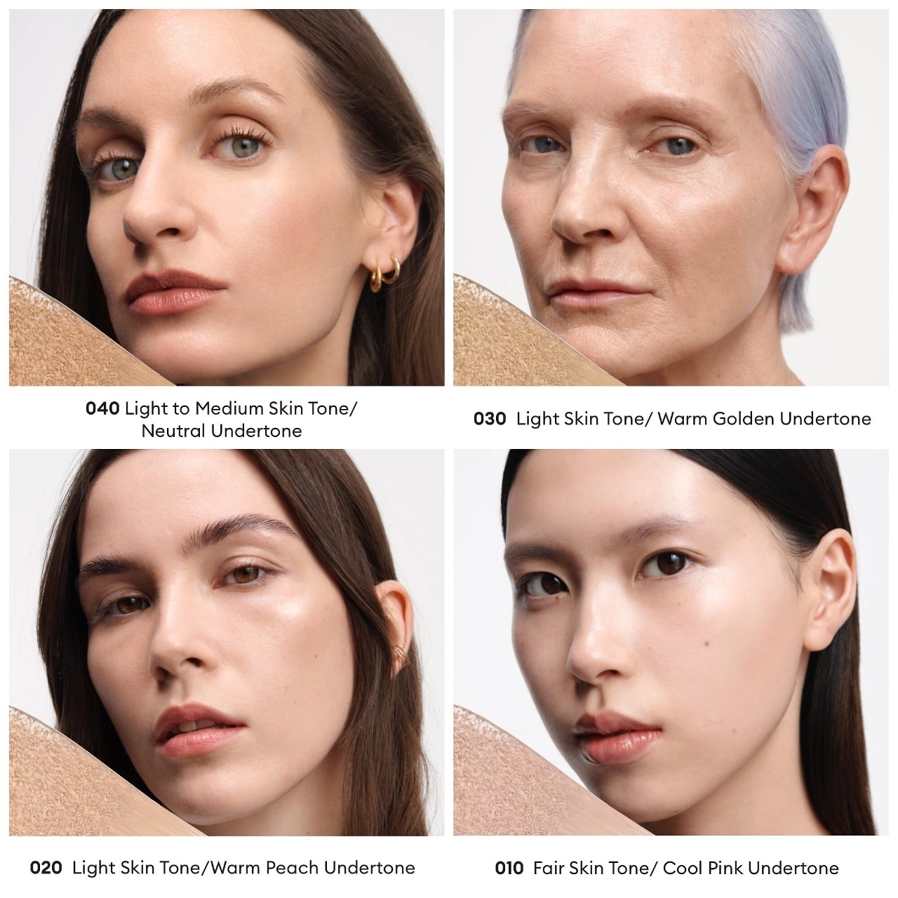 ROSE INC Skin Enhance Non-Comedogenic Skin Tint Serum Foundation Color: 10 - Fair Skin Tone/Cool Pink Undertone - Image 4