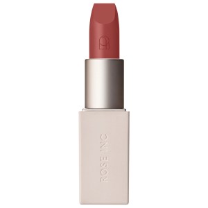ROSE INC Satin Lip Color Refillable Hydrating Lipstick - Enigmatic, Terracotta Pink
