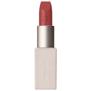 ROSE INC Satin Lip Color Refillable Hydrating Lipstick - Persuasive, Warm Rose