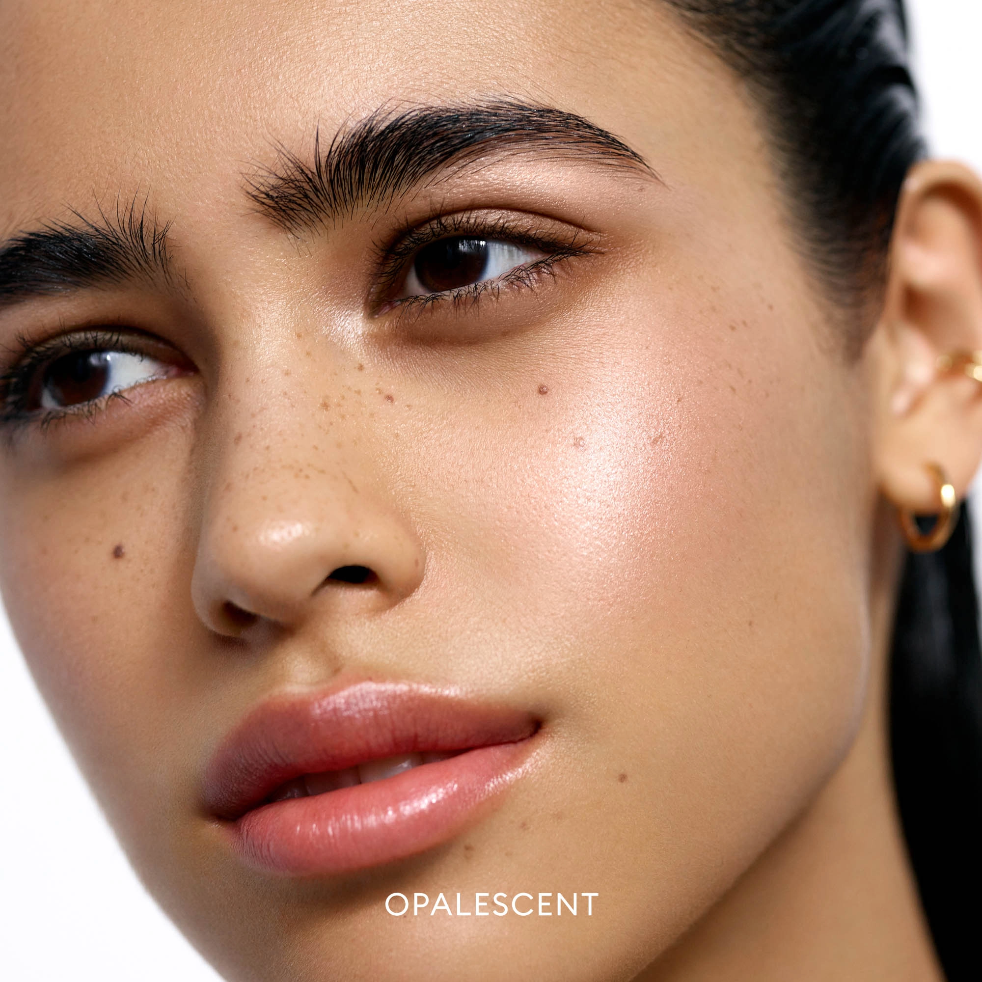 ROSE INC Solar Radiance Hydrating Cream Highlighter - Opalescent, Cool Pink - Image 3
