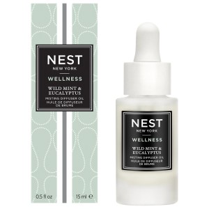 NEST New York Wild Mint & Eucalyptus Misting Diffuser Oil 0.5 oz/15 mL Vegan