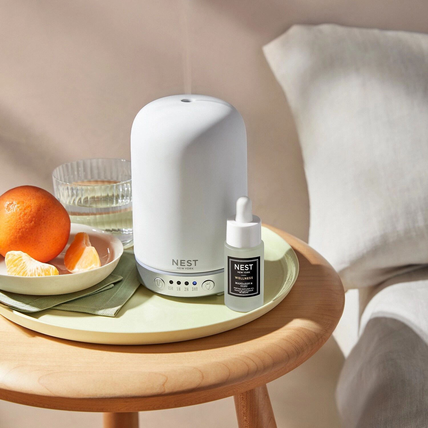 NEST New York Mandarin & Yuzu Misting Diffuser Oil 0.5 oz/15 mL Vegan - Image 4