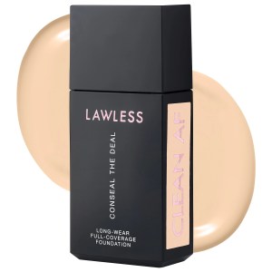 LAWLESS Conseal The Deal Long-Wear Full-Coverage Foundation Color: Almond - Fair with Peachy Undertones