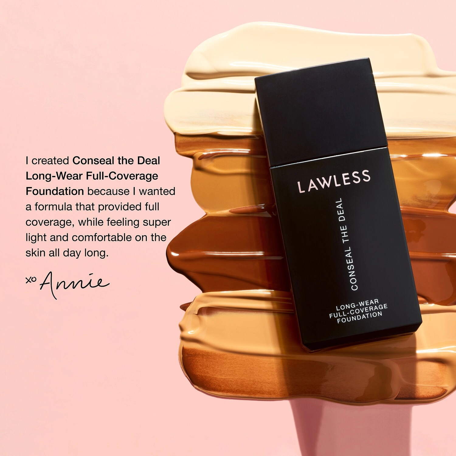 LAWLESS Conseal The Deal Long-Wear Full-Coverage Foundation Color: Pearl - Image 9