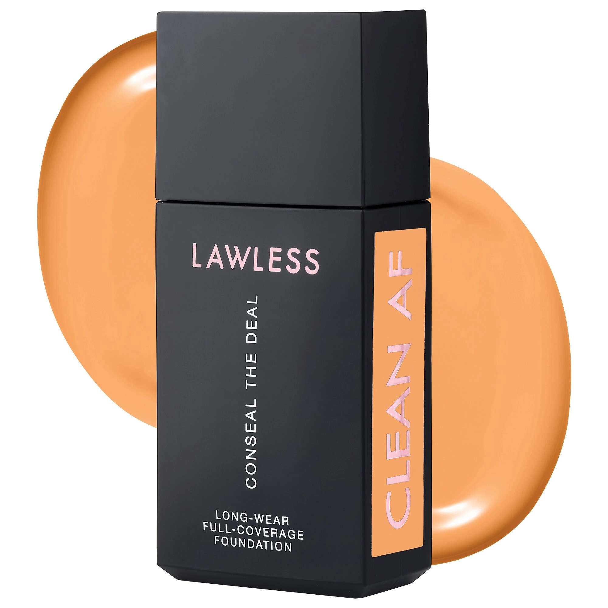 LAWLESS Conseal The Deal Long-Wear Full-Coverage Foundation Color: Golden Peach