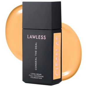 LAWLESS Conseal The Deal Long-Wear Full-Coverage Foundation - Fawn, Medium with Light Golden Undertones