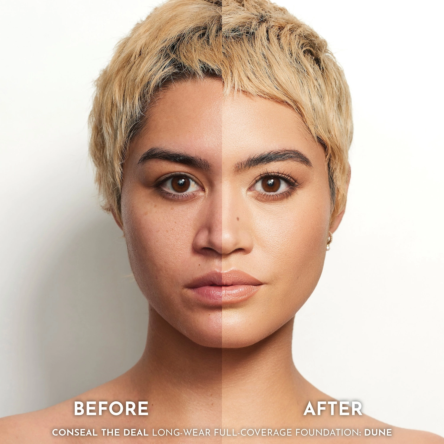 LAWLESS Conseal The Deal Long-Wear Full-Coverage Foundation Color: Dune - Medium with Warm Peach Undertones - Image 3