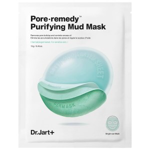 Dr. Jart+ Pore Remedy™ Purifying Mud Face Mask 0.45 oz/13g for Oily Skin, Uneven Texture, and Pores
