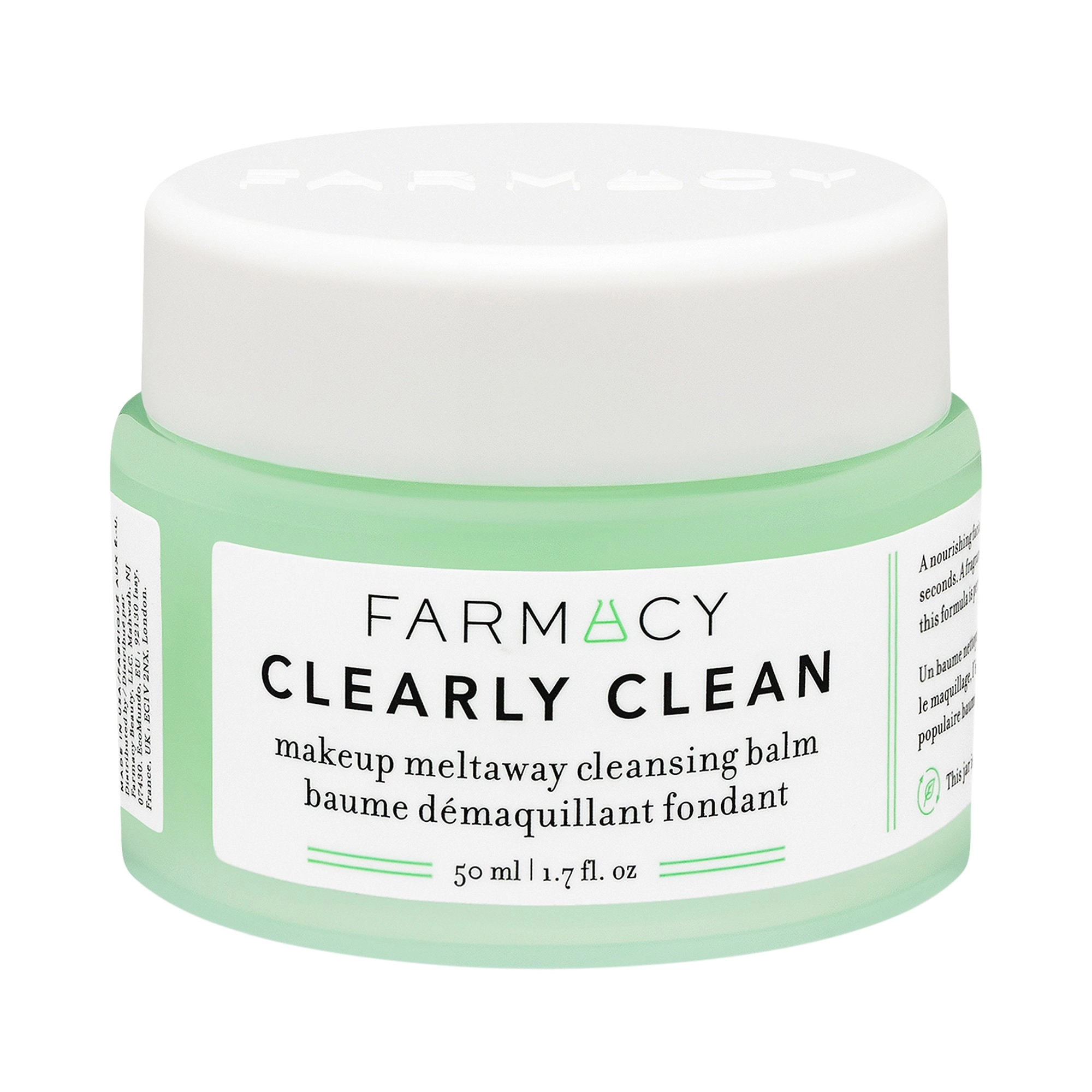 Farmacy Clearly Clean Makeup Removing Cleansing Balm 1.7 oz/ 50 mL