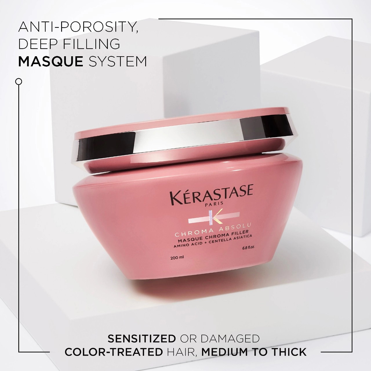 Kérastase Chroma Absolu Strengthening Mask for Color-Treated Hair 6.8 oz/200 mL - Image 5
