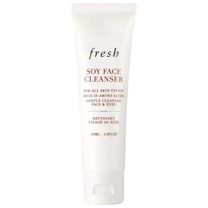Fresh Soy Hydrating Gentle Face Cleanser 1.6 oz/50 mL - Hydrating, Good for Uneven Texture, Dryness