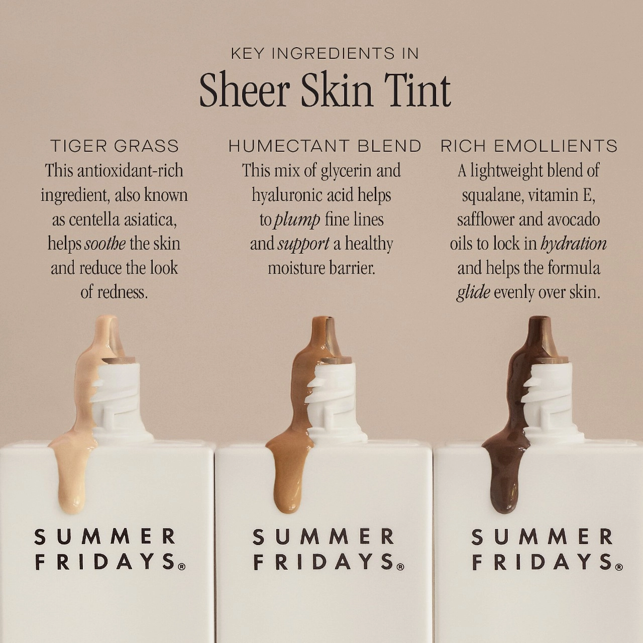 Summer Fridays Sheer Skin Tint with Hyaluronic Acid + Squalane Shade 9 - Rich Deep - Image 7