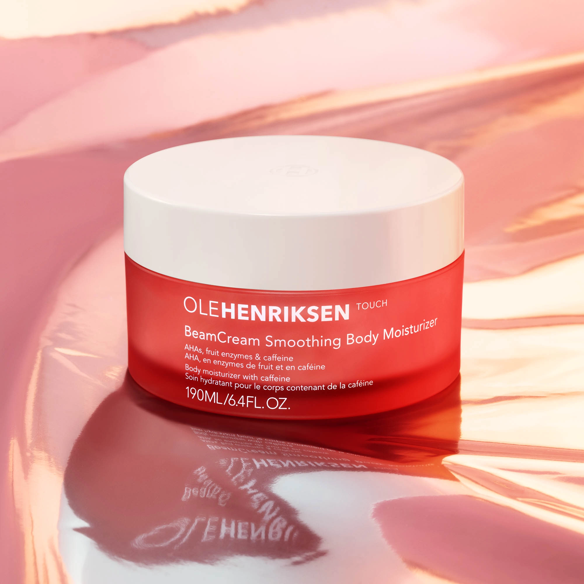 OLEHENRIKSEN BeamCream Smoothing Body Moisturizer with AHAs 6.4 oz / 190 mL Vegan - Image 2