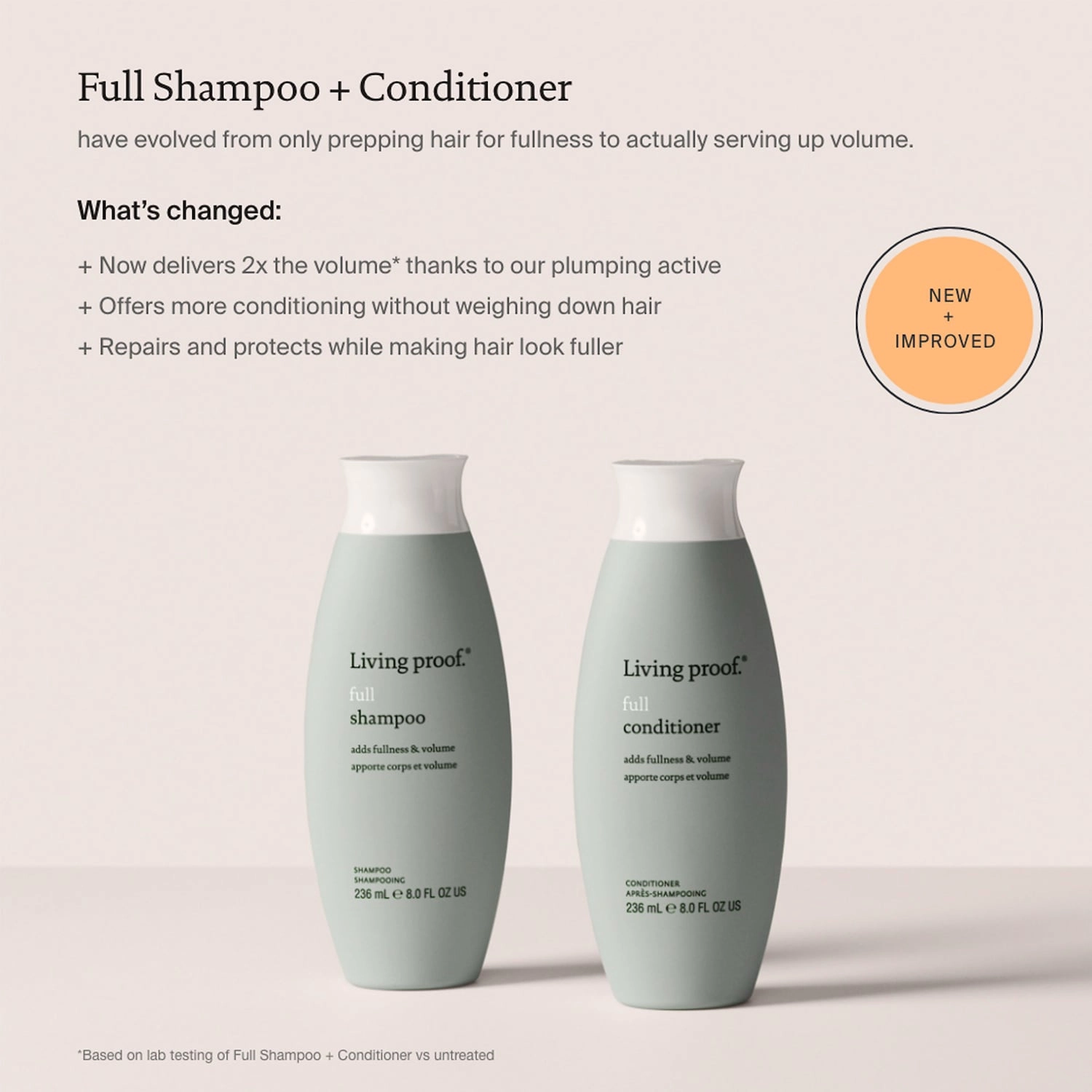 Living Proof Full Shampoo 8 oz/ 236 mL Vegan - Volume - Clean - Image 4