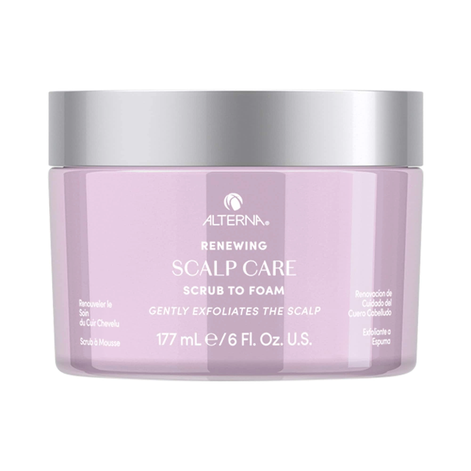 ALTERNA Haircare Renewing Exfoliating Scalp Scrub-to-Foam 6 oz / 177 mL Vegan