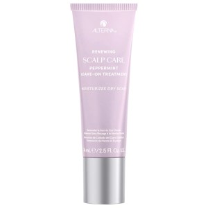 ALTERNA Haircare Renewing Scalp Care Peppermint Leave-In Treatment for All Hair Types Vegan Cream Formula