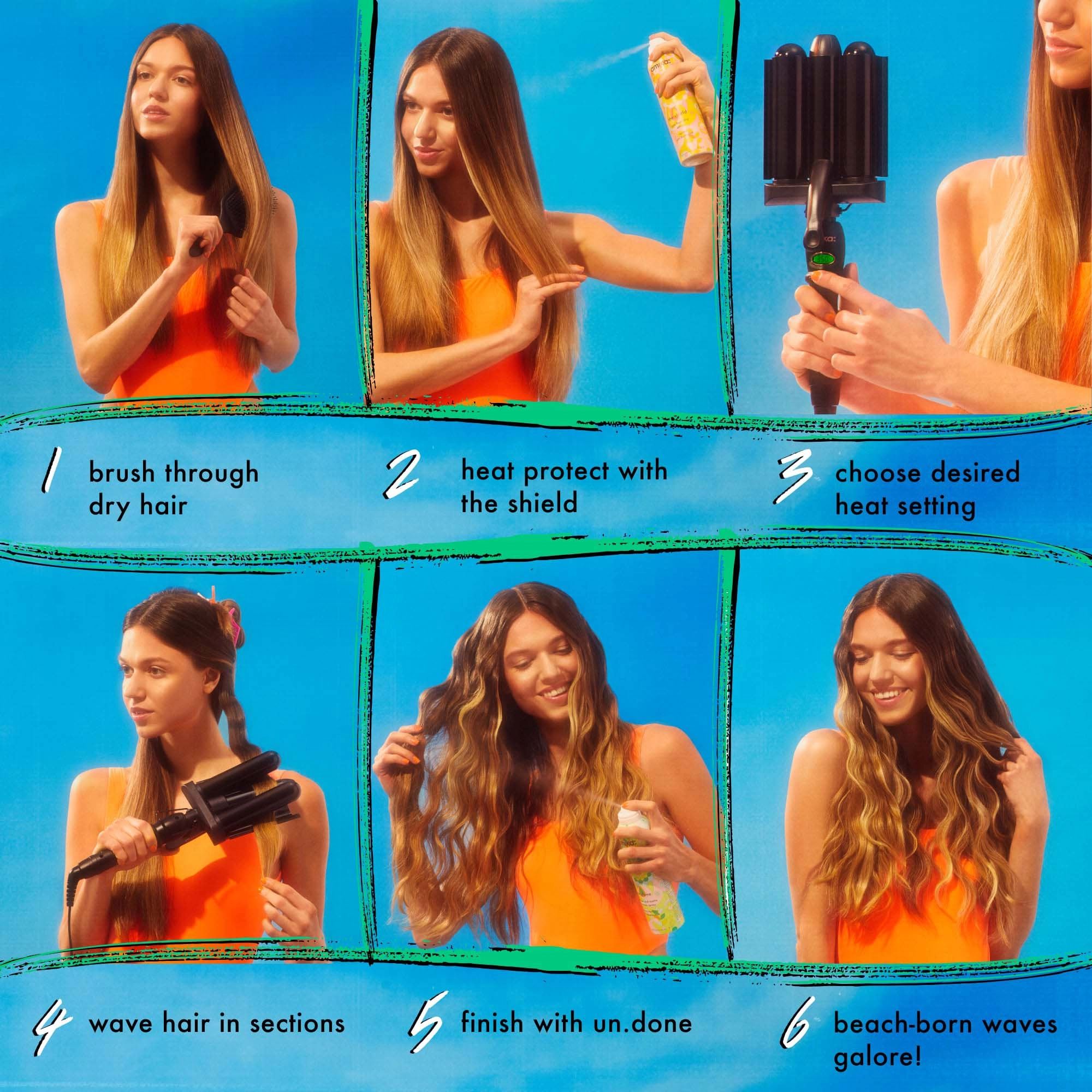 Amika High Tide Deep Waver Jumbo Vegan Volume Curl-Enhancing All Hair Types Frizz Cruelty-Free - Image 7