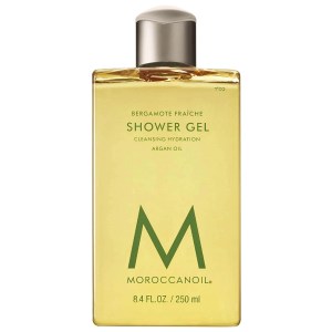 Moroccanoil Shower Gel Cleanser, Bergamote Fraiche, Uneven Texture, Loss of Firmness, Dryness, Paraben-Free, Sulfate-Free