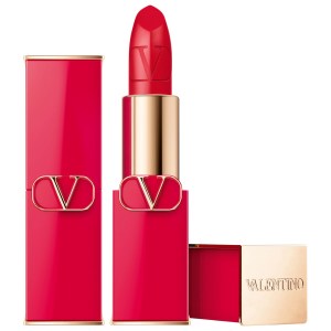 Valentino Rosso Valentino High Pigment Refillable Lipstick Color: 201A Red Fiesta - Bright Warm Red Satin Finish