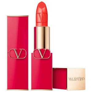 Valentino Rosso Valentino High Pigment Refillable Lipstick Color: 405A Loud Orange - Bright Orange Coral Satin Finish
