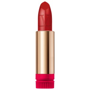 Valentino Rosso Valentino High Pigment Refillable Lipstick Color: 217A Etheral Red - Deep Blood Red Satin Finish Hydrating
