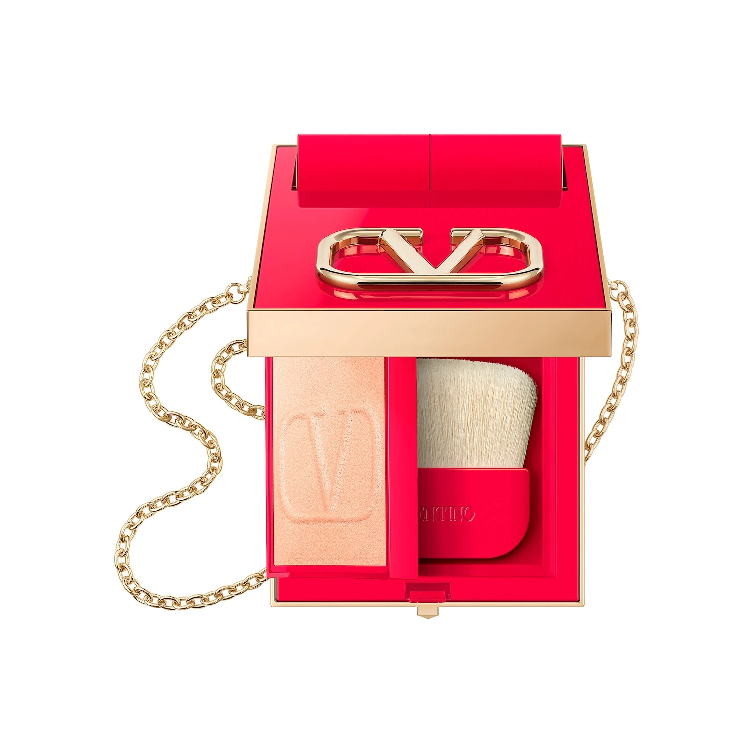 Valentino Go-Clutch Refillable Radiant Setting Powder Color: 01 Very Light Finishing Powder - Image 3