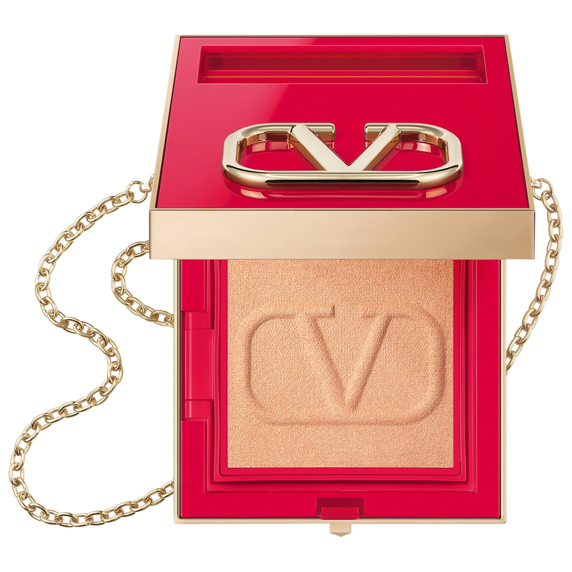 Valentino Go-Clutch Refillable Radiant Setting Powder Color: 03 Finishing Powder - Medium