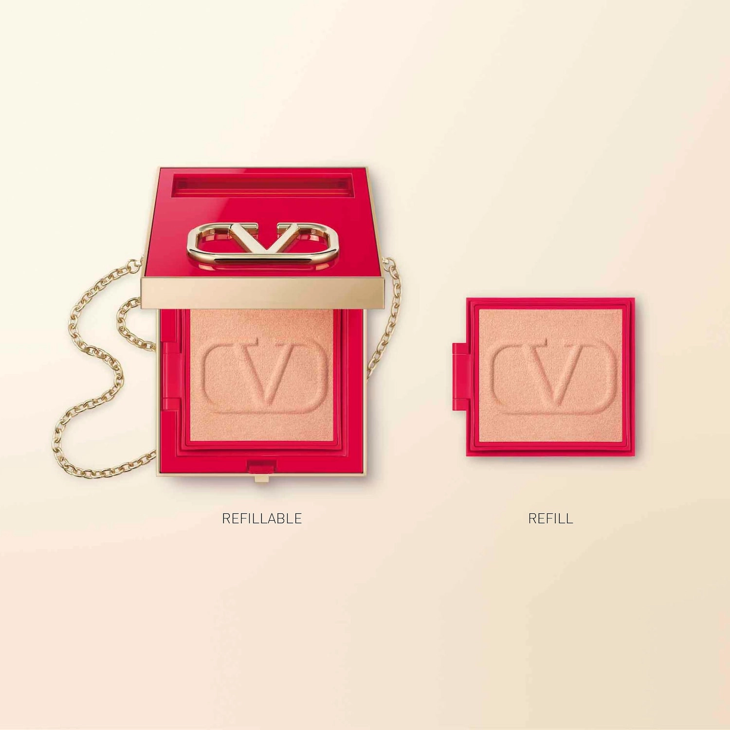 Valentino Go-Clutch Refillable Radiant Setting Powder - Color: 03 Finishing Powder - Medium - Image 5