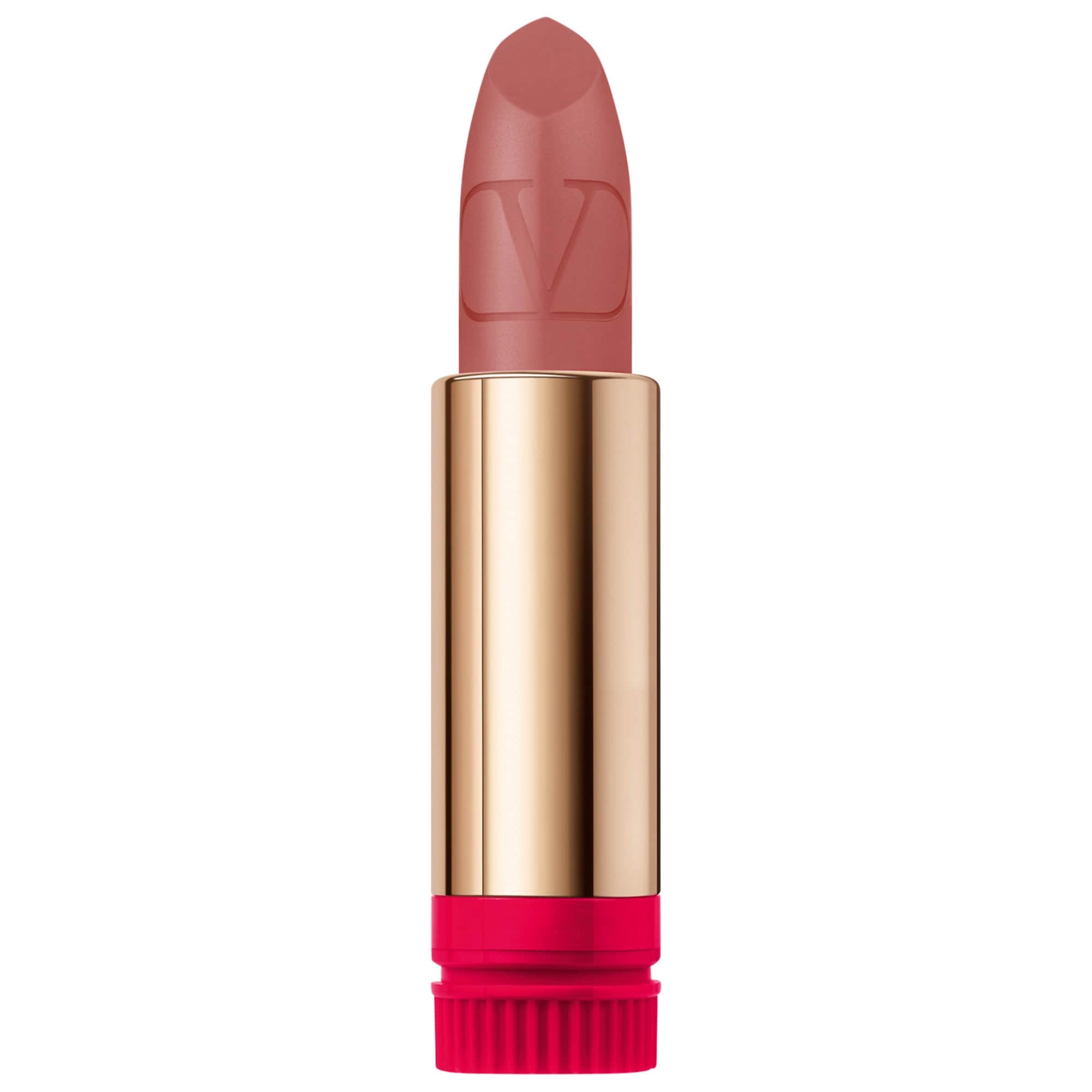 Valentino Rosso Valentino High Pigment Refillable Lipstick Color: 123R Falling For Nude