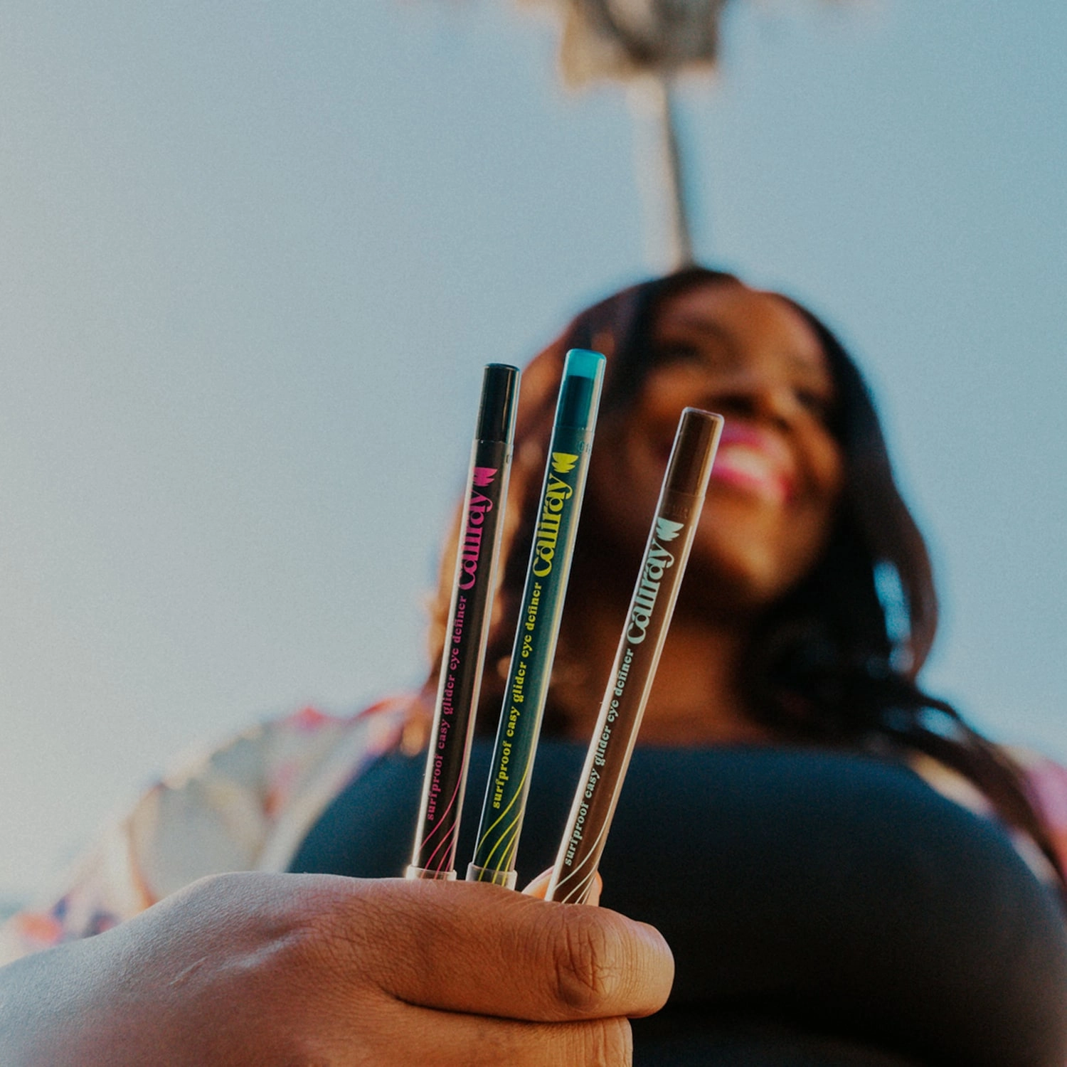 Caliray Surfproof Easy Glider Eye Definer Waterproof Eyeliner Pencil - The Deeeeep Navy - Image 6