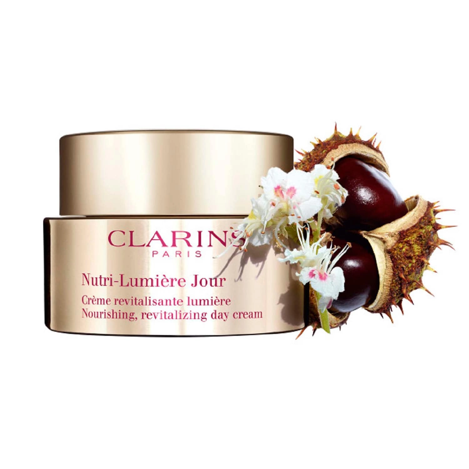 Clarins Nutri-Lumière Day Cream Size: 1.69 oz/50 mL Loss of Firmness Anti-Aging - Image 4