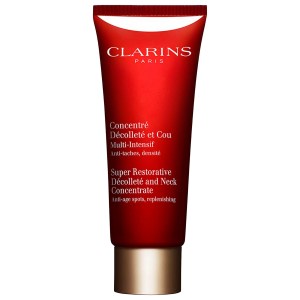 Clarins Super Restorative Décolleté and Neck Concentrate 2.53 oz/75 mL - Anti-Aging Dark Spot Treatment