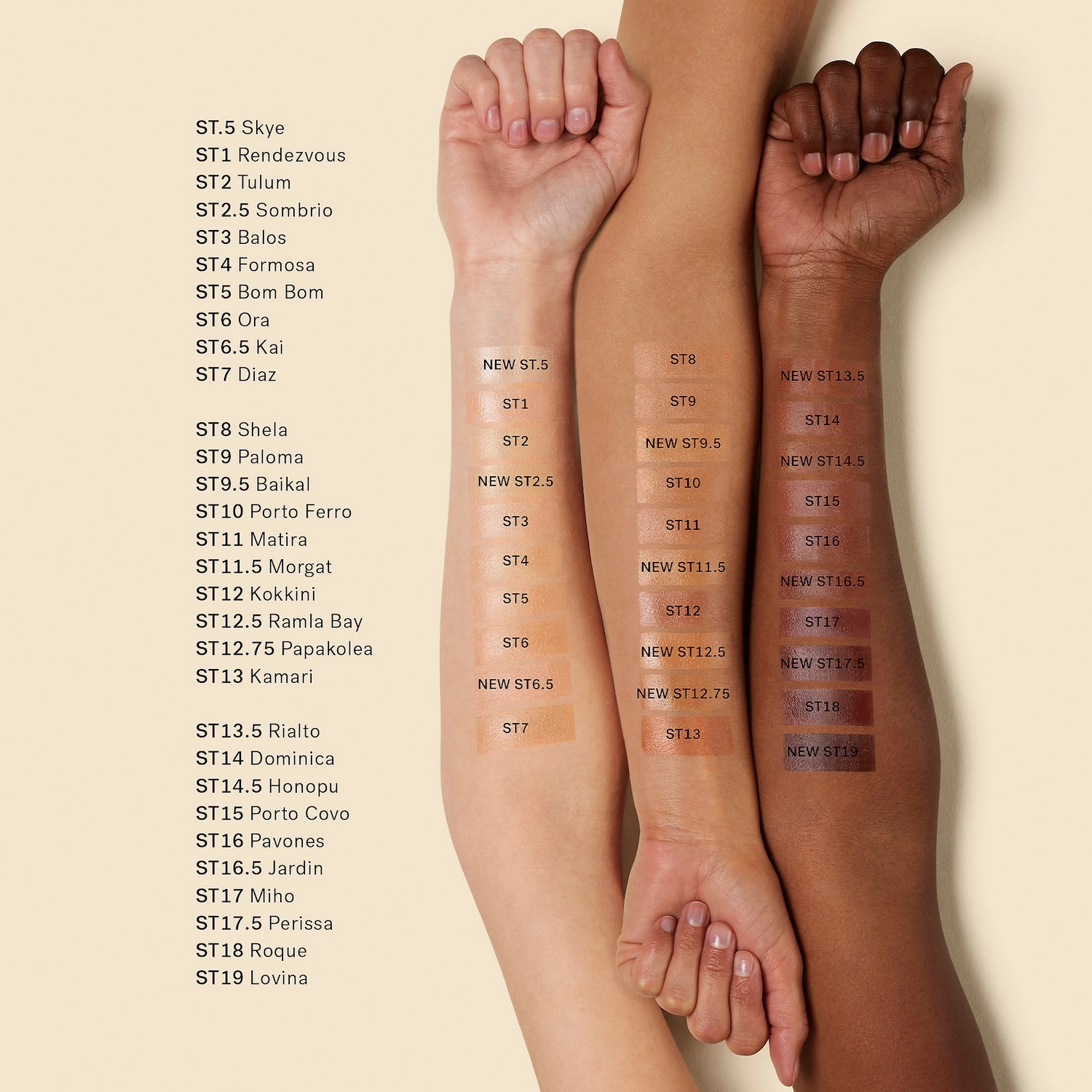 ILIA Super Serum Skin Tint SPF 40 Foundation Color: Lovina ST19 - Extra Deep with Neutral Undertones - Image 5