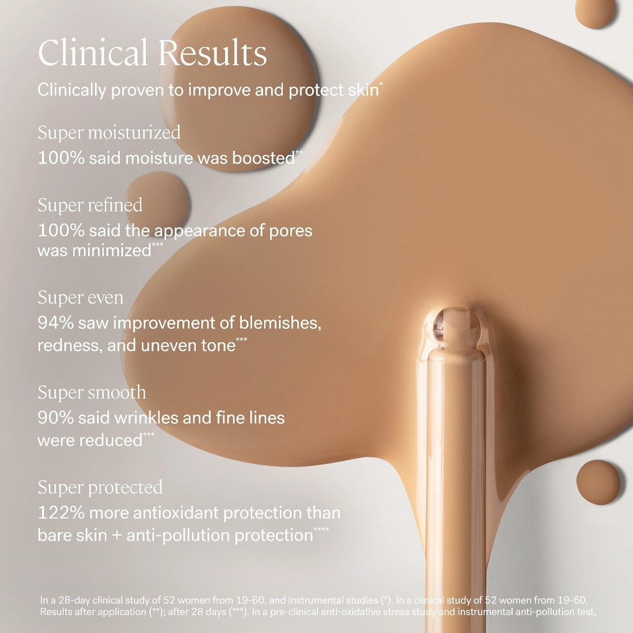 ILIA Super Serum Skin Tint SPF 40 Foundation Color: Perissa ST17.5 - Extra Deep with Golden Undertones - Image 6
