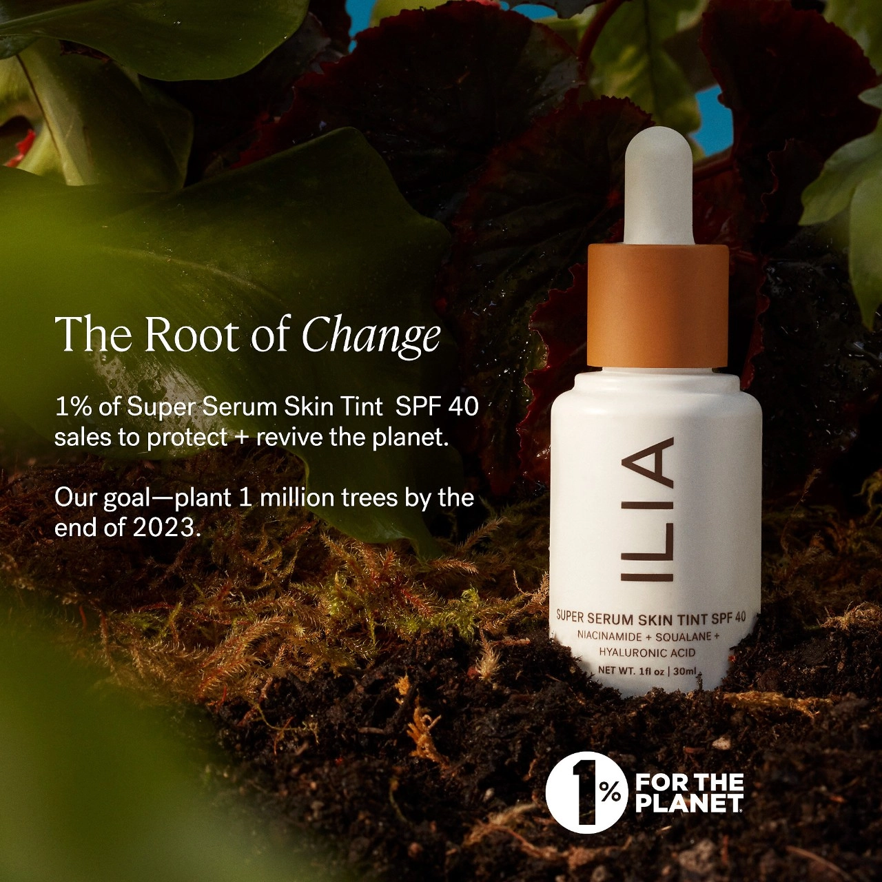 ILIA Super Serum Skin Tint SPF 40 Foundation Color: Perissa ST17.5 - Extra Deep with Golden Undertones - Image 11