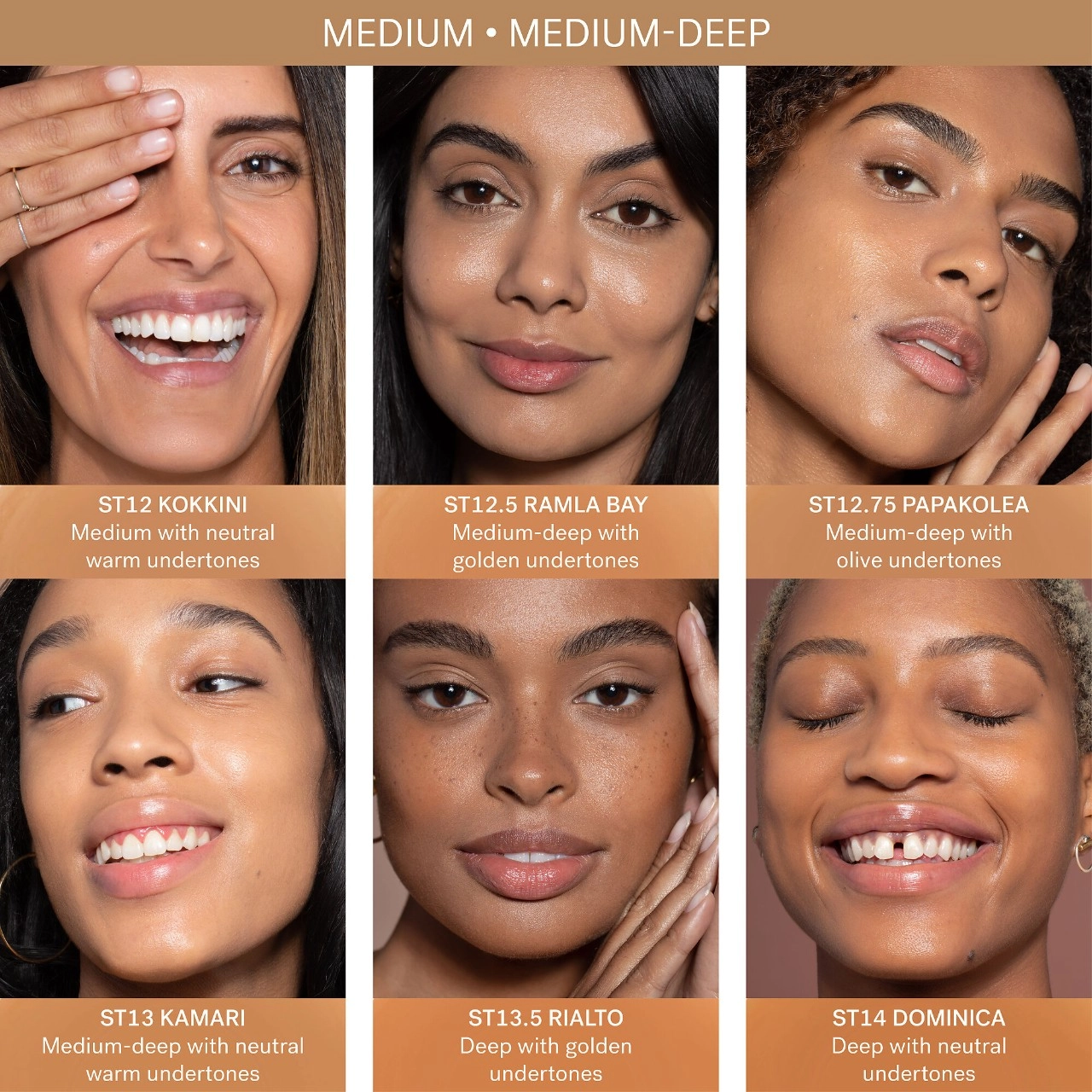 ILIA Super Serum Skin Tint SPF 40 Foundation Color: Dominica ST14 - Deep with Neutral Undertones - Image 4