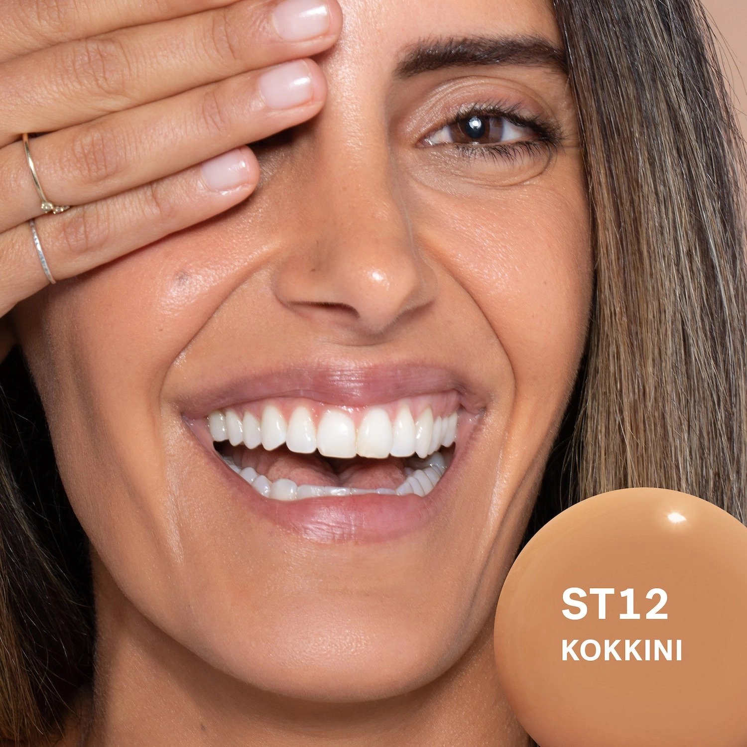 ILIA Super Serum Skin Tint SPF 40 Foundation Color: Kokkini ST12 - Medium with Neutral Warm Undertones - Image 2