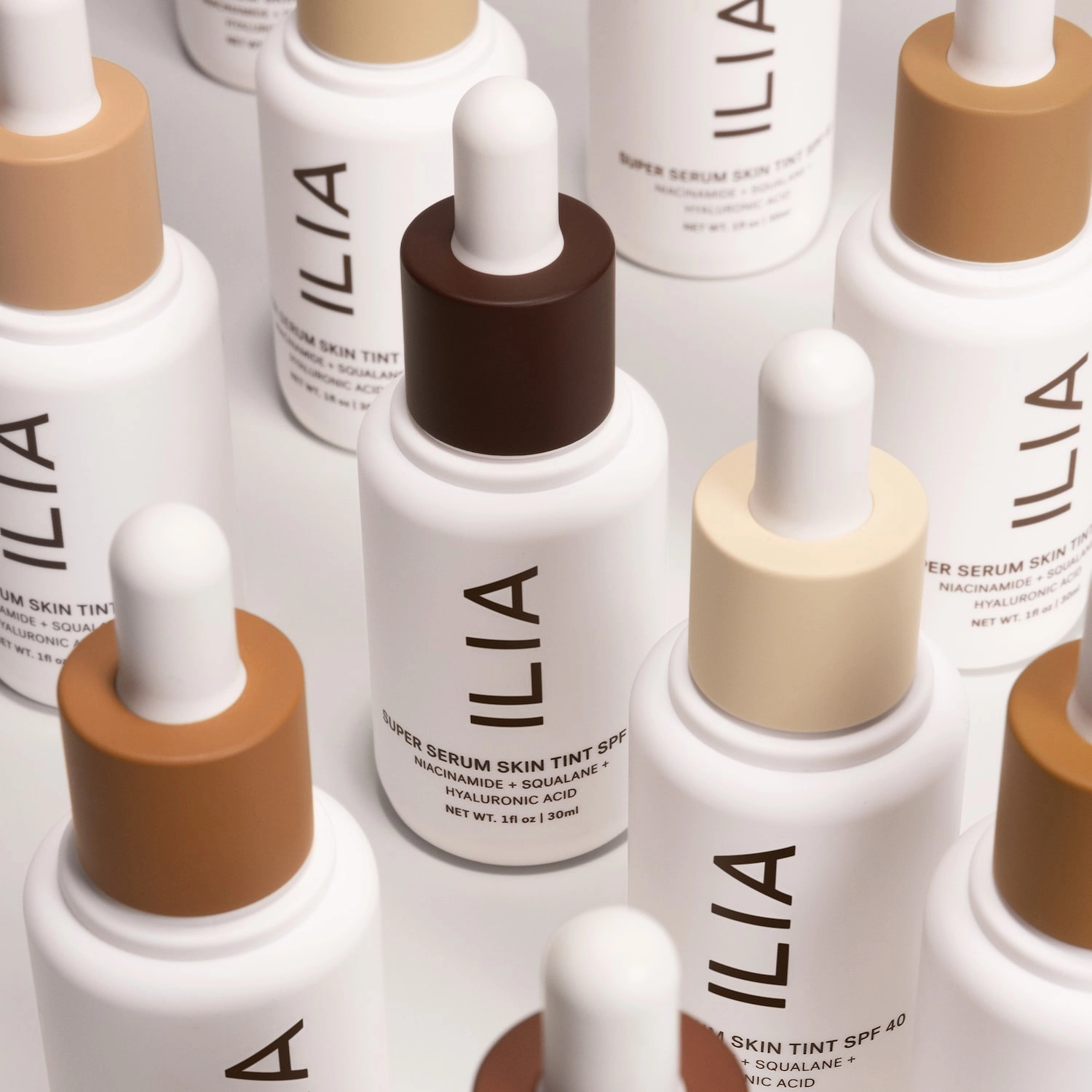 ILIA Super Serum Skin Tint SPF 40 Foundation - Matira ST11 Medium with Cool Undertones - Image 13
